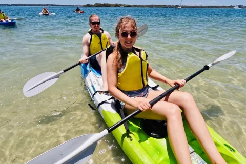 Snorkelling, Kayaking & Fish Feeding Adventure in Gold Coast