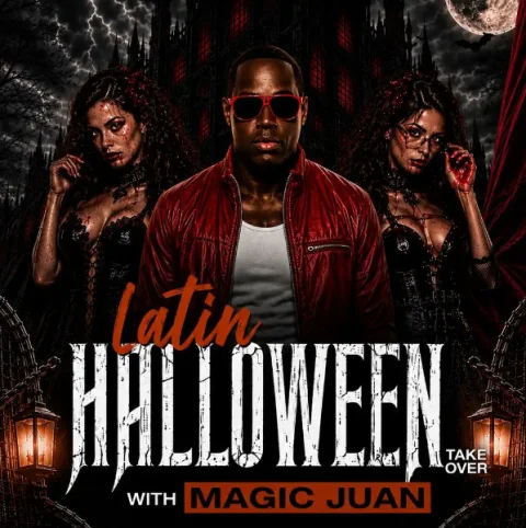 Latin Halloween Takeover with Magic Juan at The Night Cat