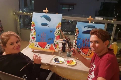 Paint and Sip Art Lessons in Brisbane