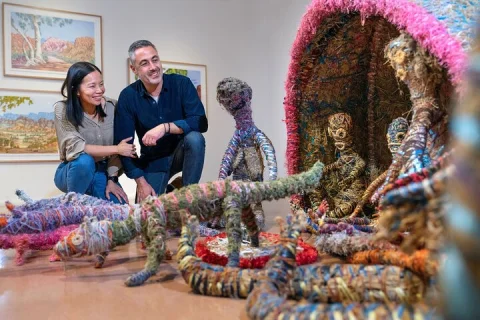 Small Group Art Centre Tour in Alice Springs with Transport in Alice Springs