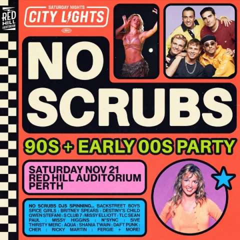 No Scrubs 90s Party at Red Hill Auditorium