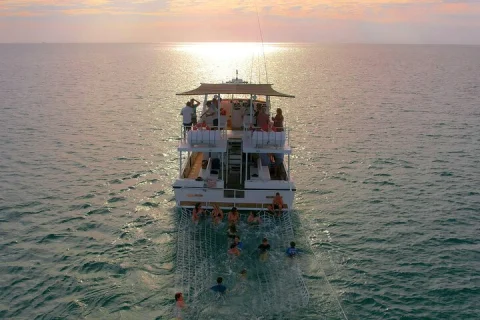 3.5 Hour Broome Dolphin Sunset Cruise in Broome