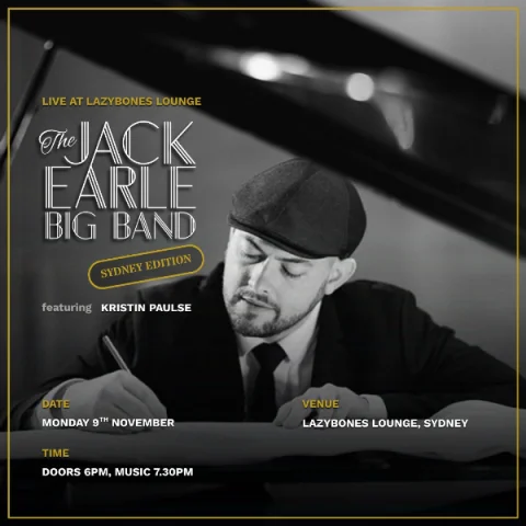 The Jack Earle Big Band at Lazybones Lounge Restaurant & Bar