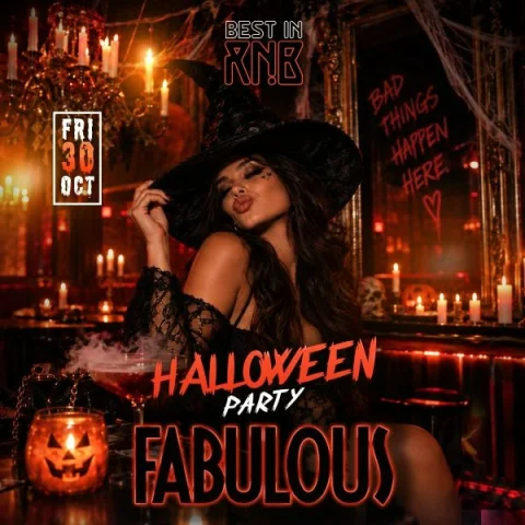FABULOUS Fridays | Best in RNB - Halloween Party at Level 3, Crown Melbourne