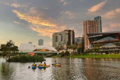 Adelaide City Kayak Tour in Adelaide
