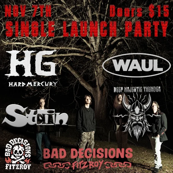 ‘The Trees’ Single Launch at Bad Decisions Bar