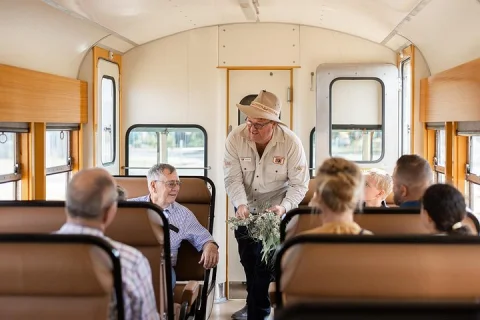 Great Darr River Rail Run in Longreach in Longreach