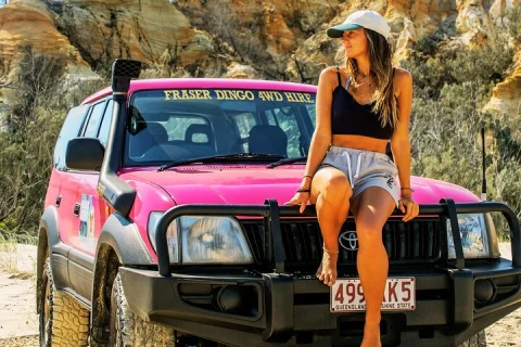 2 Day K'gari 4WD Beach House Adventure in Hervey Bay