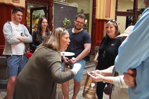 Guided Chocolate Walking Tour in Melbourne City in Melbourne