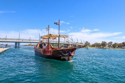 90 Minute Midweek Pirate Ship Scenic Cruise in Mandurah