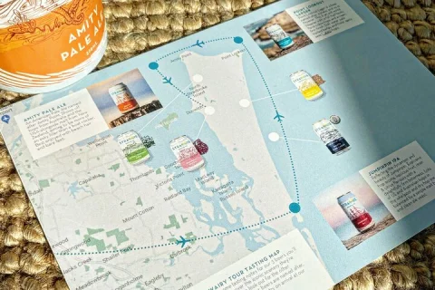 1 Hour Private Flight Tour with Paired Inflight Beer Tasting in Brisbane