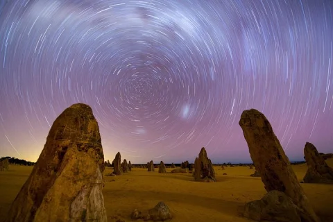 Pinnacles Sunset Stargazing Dinner Experience Small Group Tour in Perth