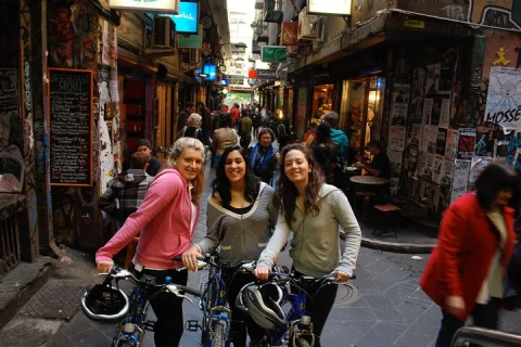 Famous Melbourne City Bike Tour in Melbourne