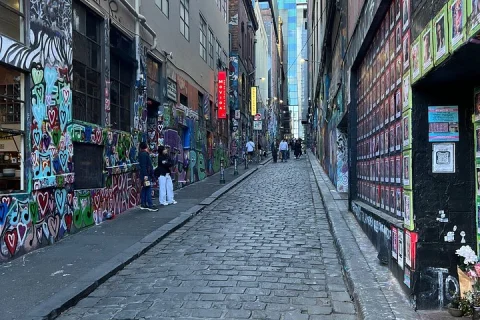 Melbourne Central Business District Self Guided Walk in Melbourne