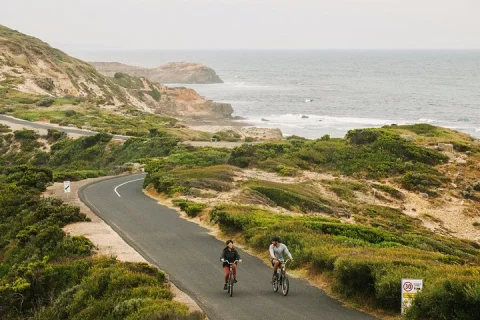 Mornington Peninsula: Small Group Bike Tour w E Bike Option in Portsea