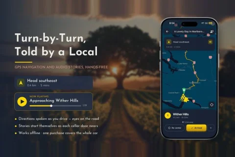 Yarra Valley Wine Tour Self Guided GPS Audio Guide in Melbourne