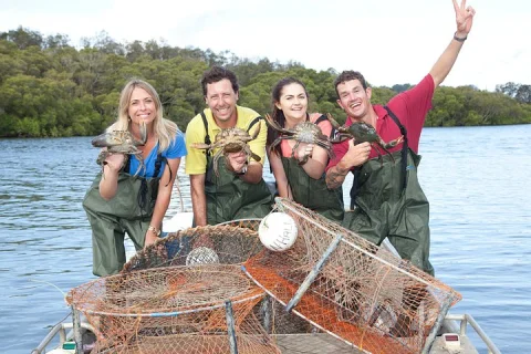 Bush Tucker and Crab Encounters Cruise in Gold Coast
