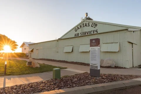 Business Class Qantas Founders Museum Tour and Light Show in Longreach