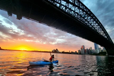 Small Group Sydney Sunrise Kayak Tour Opera and Harbour Bridge in Sydney