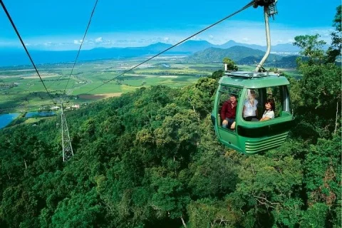Cairns: Kuranda Skyrail, Army Duck & Koalas Small Group Day Trip in Cairns