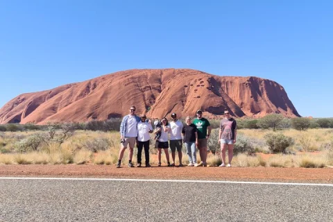 Alice Springs to Uluru via Kings Canyon One Day Private Tour in Alice Springs