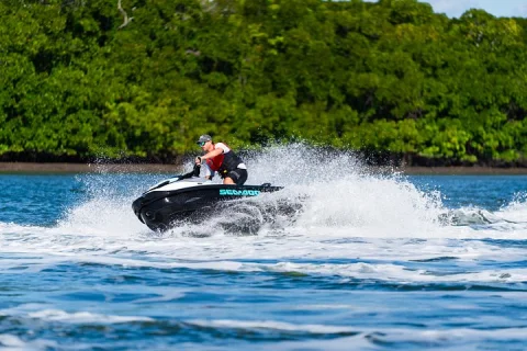 Cairns City: 1 Hour Guided Jet Ski Crocodile Spotting Tour in Cairns