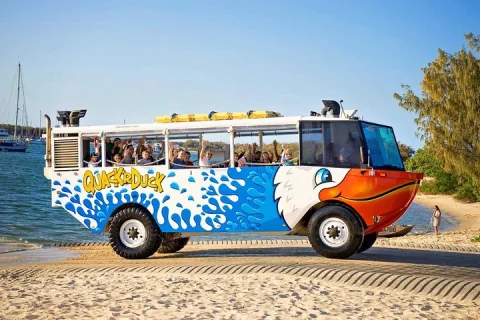 Gold Coast Quack'rDuck Amphibious Tour from Surfers Paradise in Gold Coast