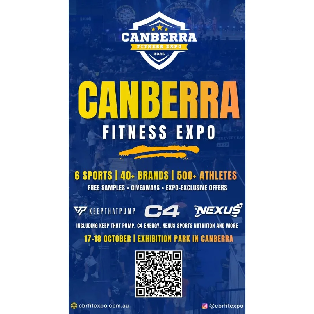 Canberra Fitness Expo 2026 at Exhibition Park in Canberra