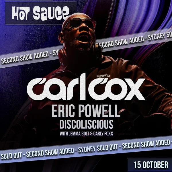 HOT SAUCE ft. CARL COX, ERIC POWELL and MORE - 15 Oct at Selina's, Coogee Bay Hotel