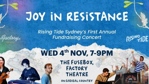 RISING TIDE FUNDRAISER at Factory Theatre