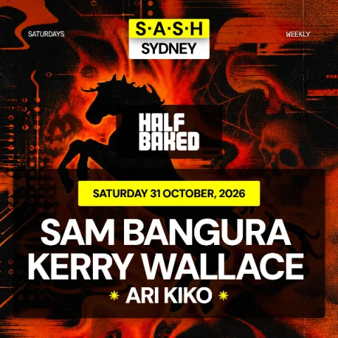 ★ S.A.S.H Sydney ★ Sam Bangura ★ Saturday 31st  October ★ at Carousel Bar & Ballroom