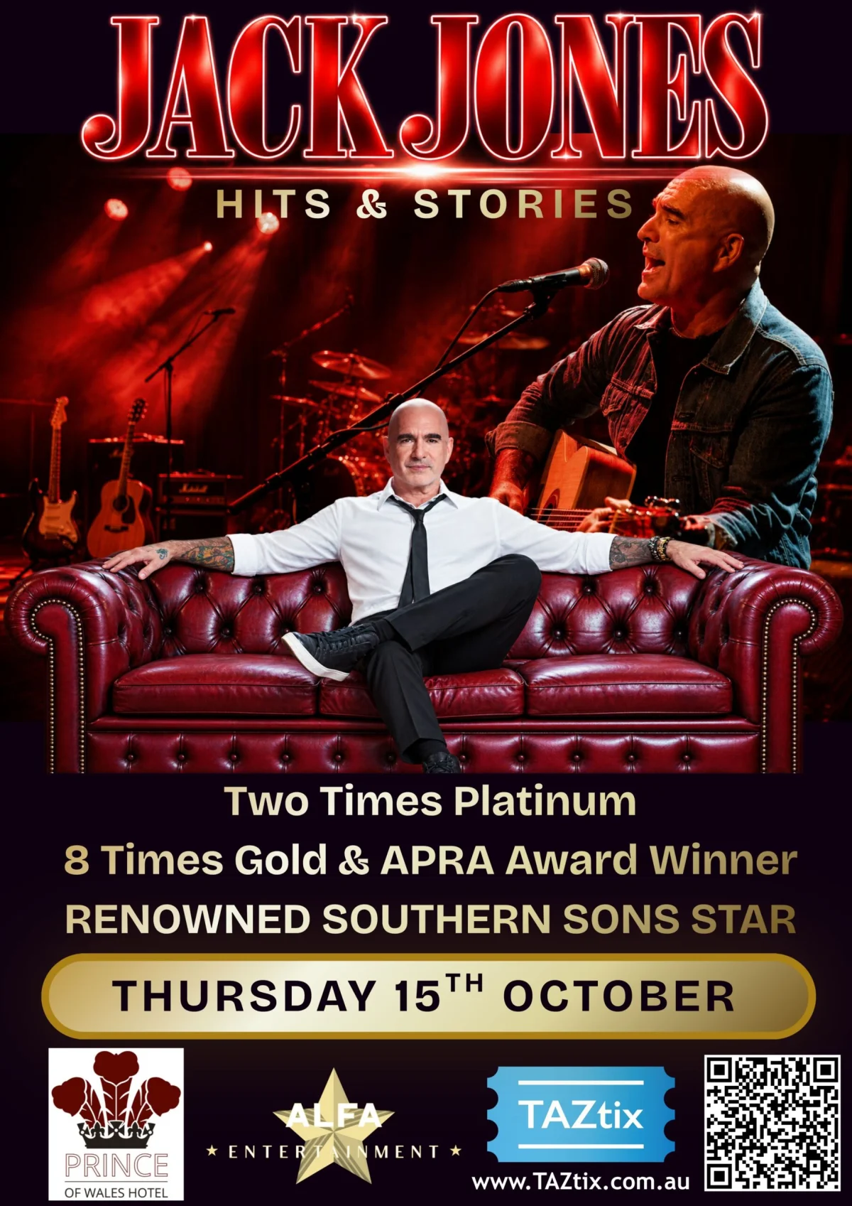 Jack Jones - Hits and Stories Tour at Prince of Wales