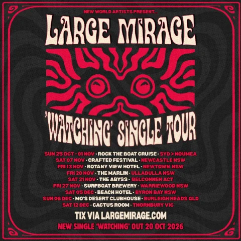 LARGE MIRAGE - 'WATCHING' SINGLE TOUR w/ Edgecliff // AJ Stanton at Surfboat Brewery