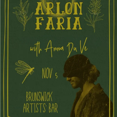 ARLON FARIA / ANNA DU VIE at Brunswick Artists' Bar