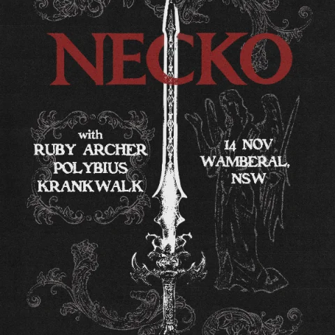 Necko w. Ruby Archer + POLYBIUS + Krankwalk at Ocean View (Wamberal Surf Club)