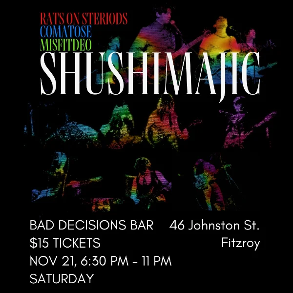 shushi majic at Bad Decisions Bar