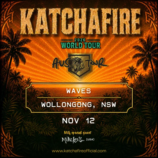 Katchafire 2026 Aus Tour w/ Mike Love (USA) at Towradgi Beach Hotel