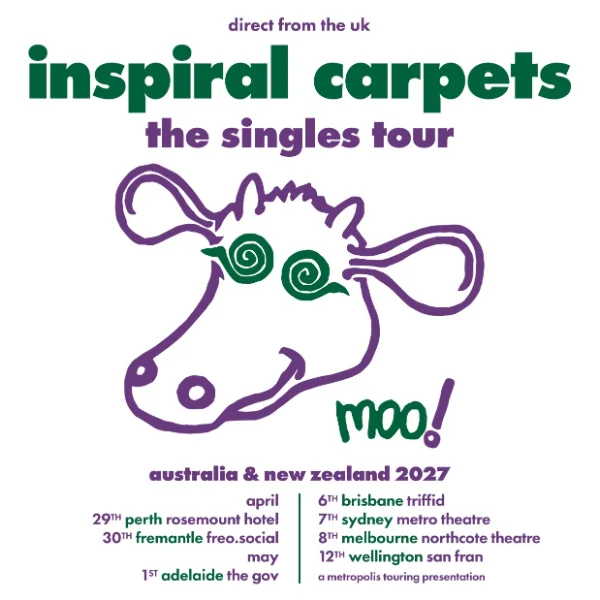 Inspiral Carpets (UK) The Singles Tour at Rosemount Hotel