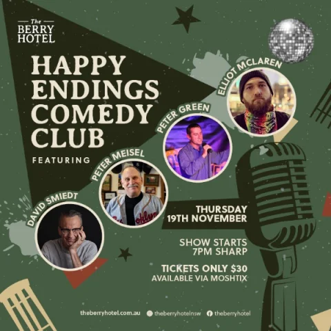 Berry Comedy Gala at The Berry Hotel