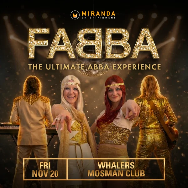 FABBA, The Ultimate ABBA Experience at Mosman Club