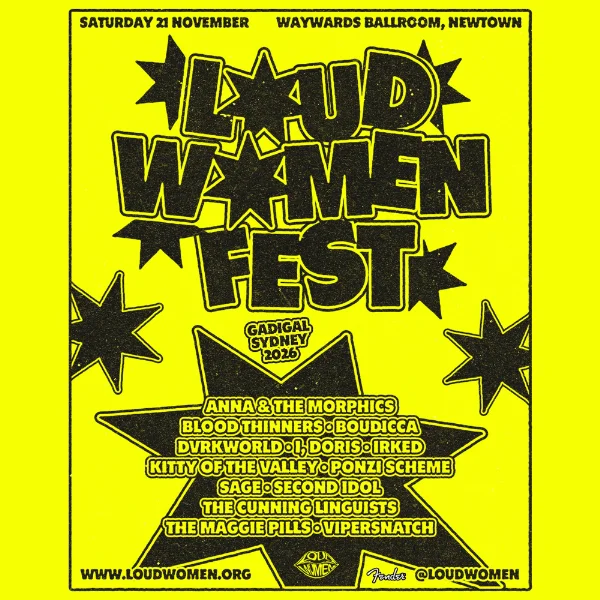 LOUD WOMEN Fest Sydney/Gadigal 2026 at Ballroom, Waywards @ Bank Hotel