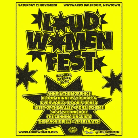 LOUD WOMEN Fest Sydney/Gadigal 2026 at Ballroom, Waywards @ Bank Hotel