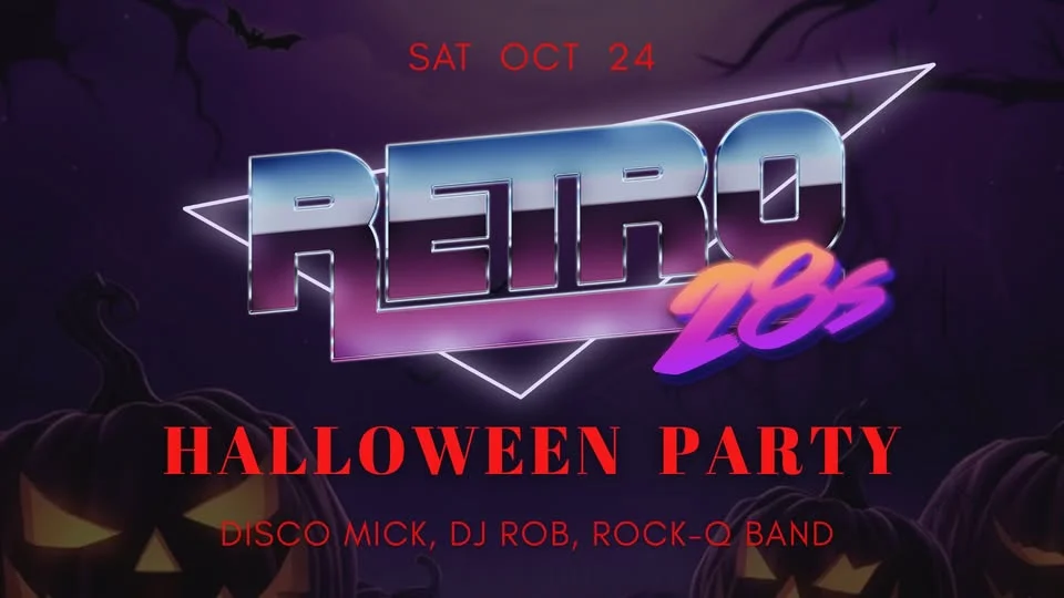 Retro 28s Melbourne- HALLOWEEN PARTY ft RockQ at Deluxe Bar