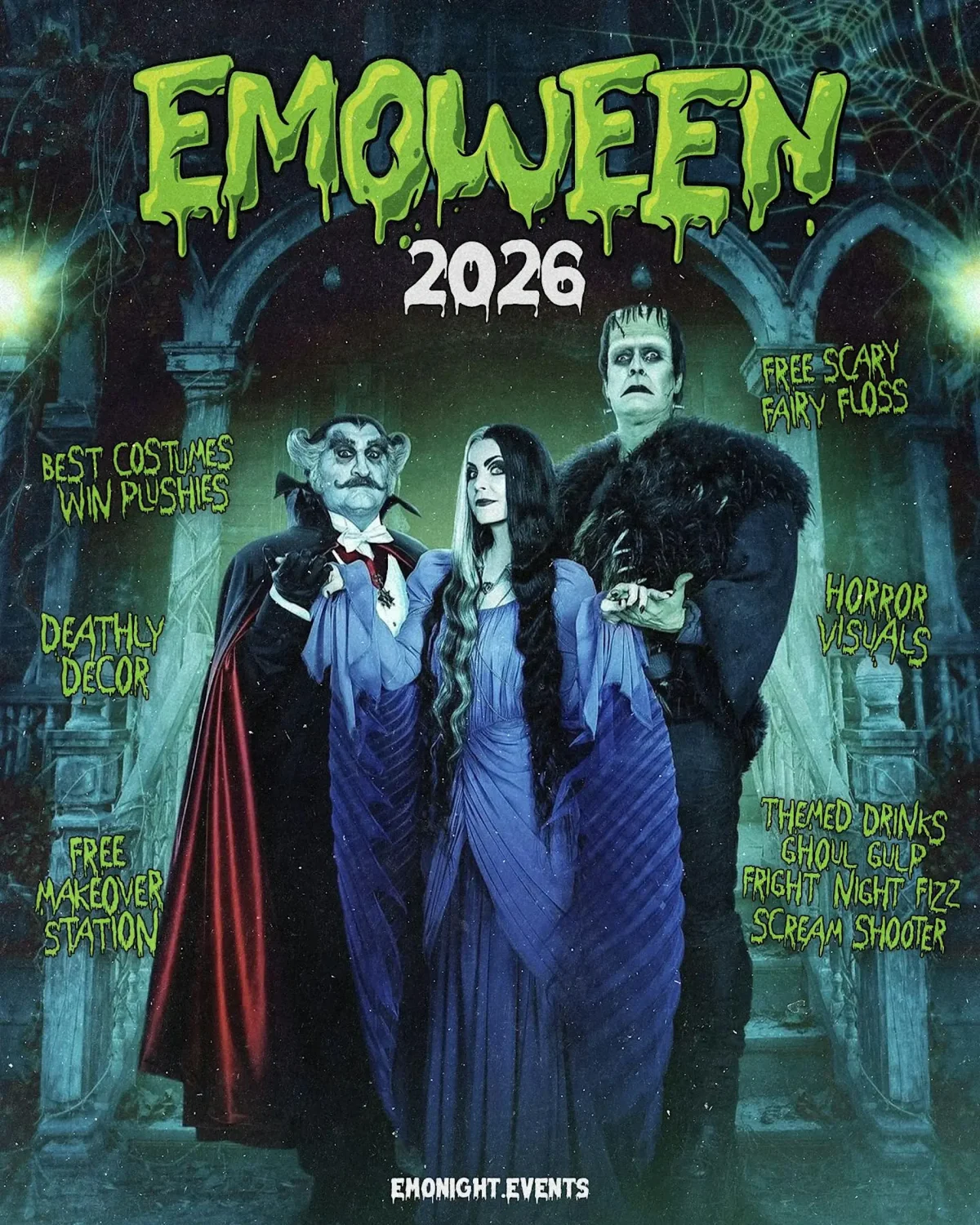 EMOWEEN + SCREAMOWEEN SATURDAY MELBOURNE 2026 at Deluxe Bar