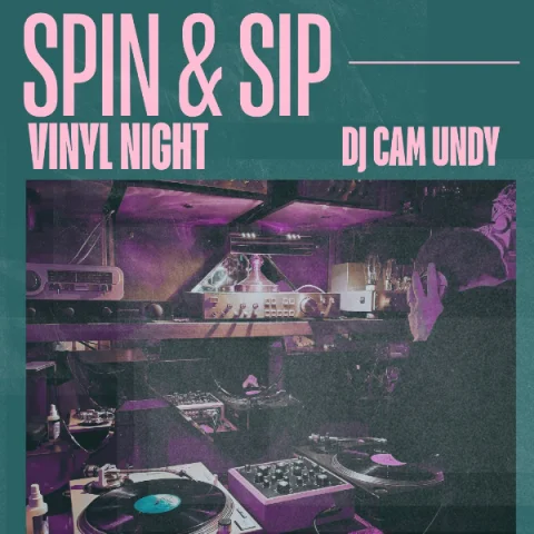 Lvl 1- Vinyl Night with Special Guest Cam Undy at Lazybones Lounge Restaurant & Bar, Level 1