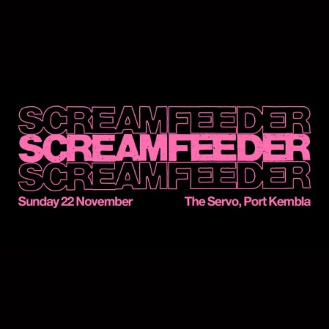 Screamfeeder Live - The Servo, Port Kembla at The Servo