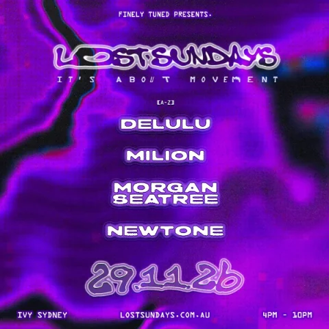Lost Sundays - November 29 ft. Morgan Seatree, Milion & NewTone at ivy