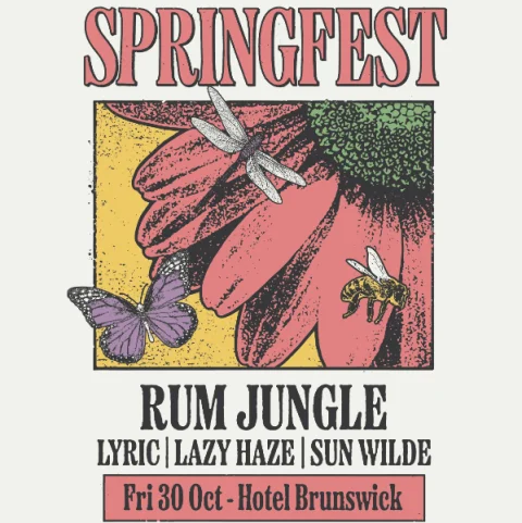 Springfest 2026 w/ Rum Jungle + More at Hotel Brunswick