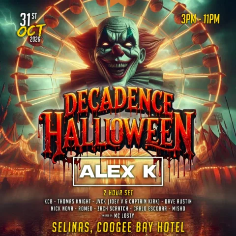 Decadence Halloween at Selina's, Coogee Bay Hotel