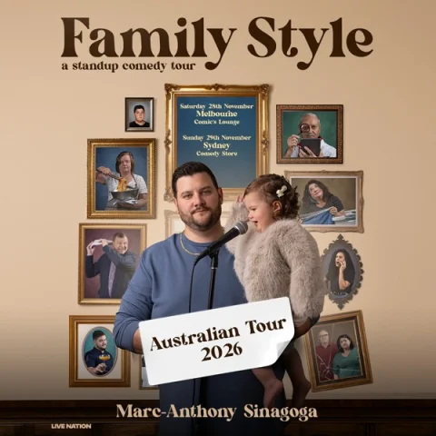 Marc-Anthony Sinagoga | Family Style at Comics Lounge